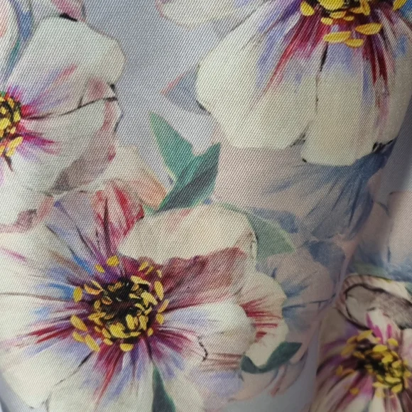 Review Mauve and pinked toned floral dress - Picture 2 of 7